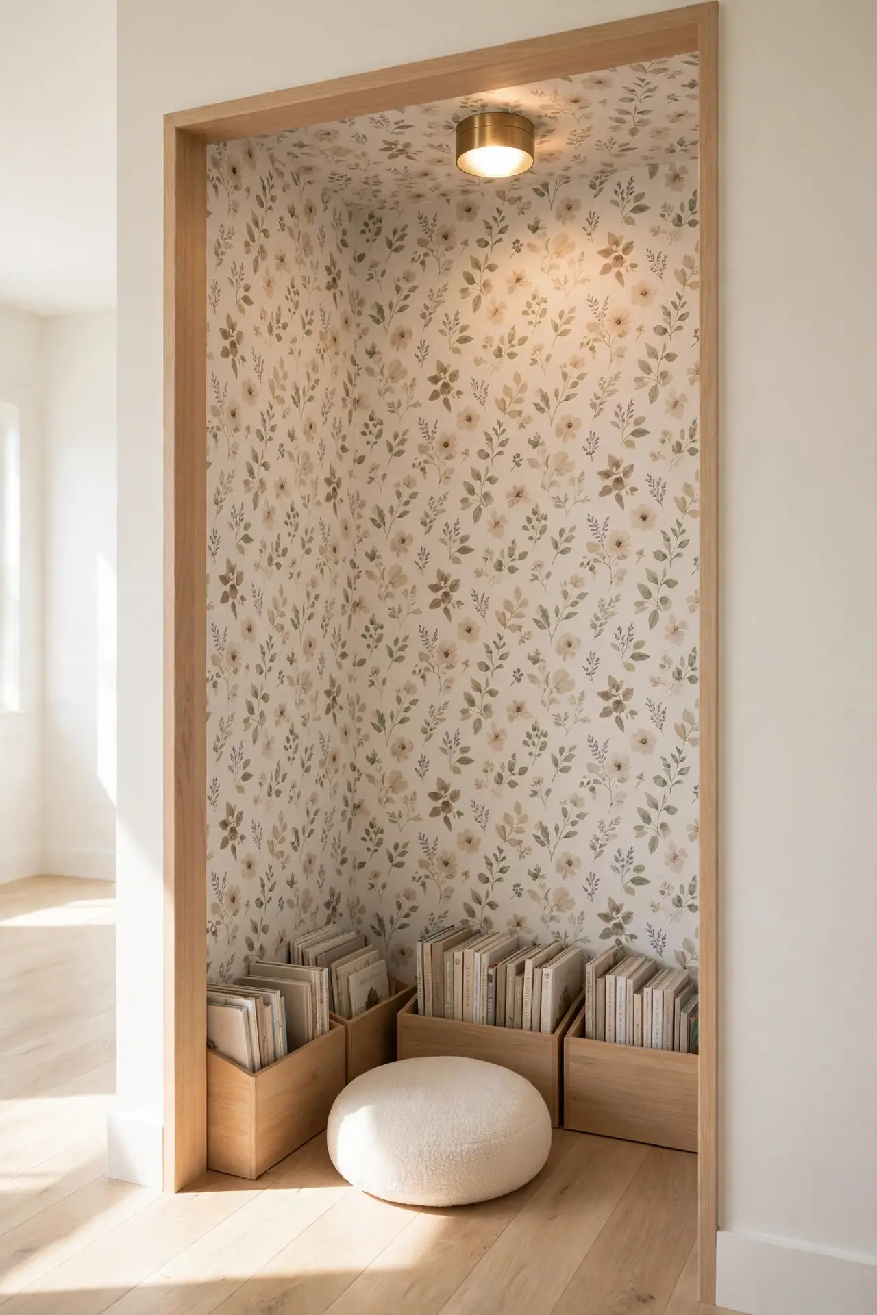 Closet Library Nook