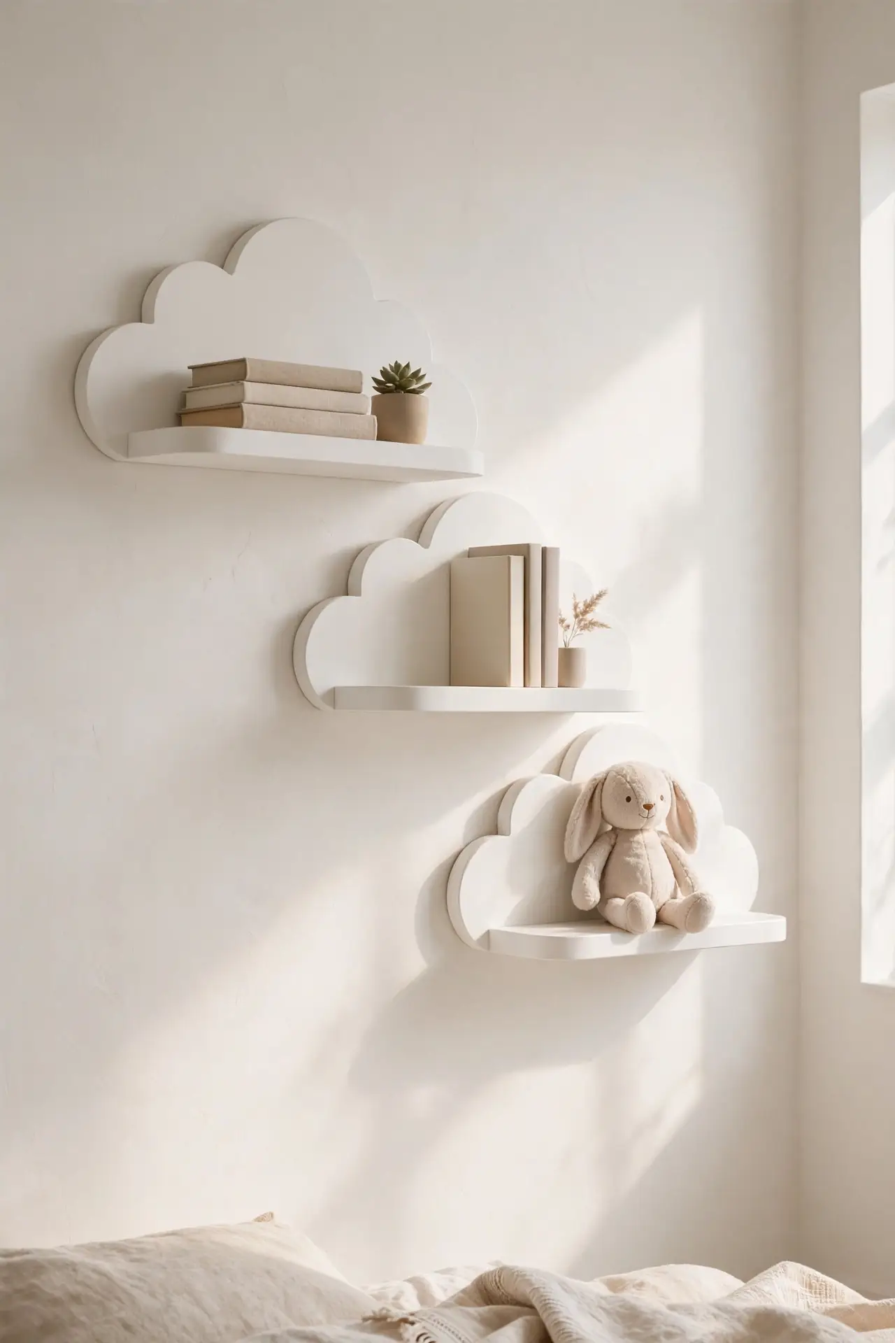 Cloud Floating Shelves