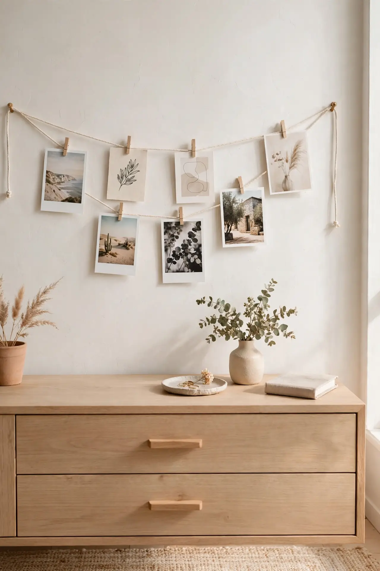 Memory Photo Clothesline