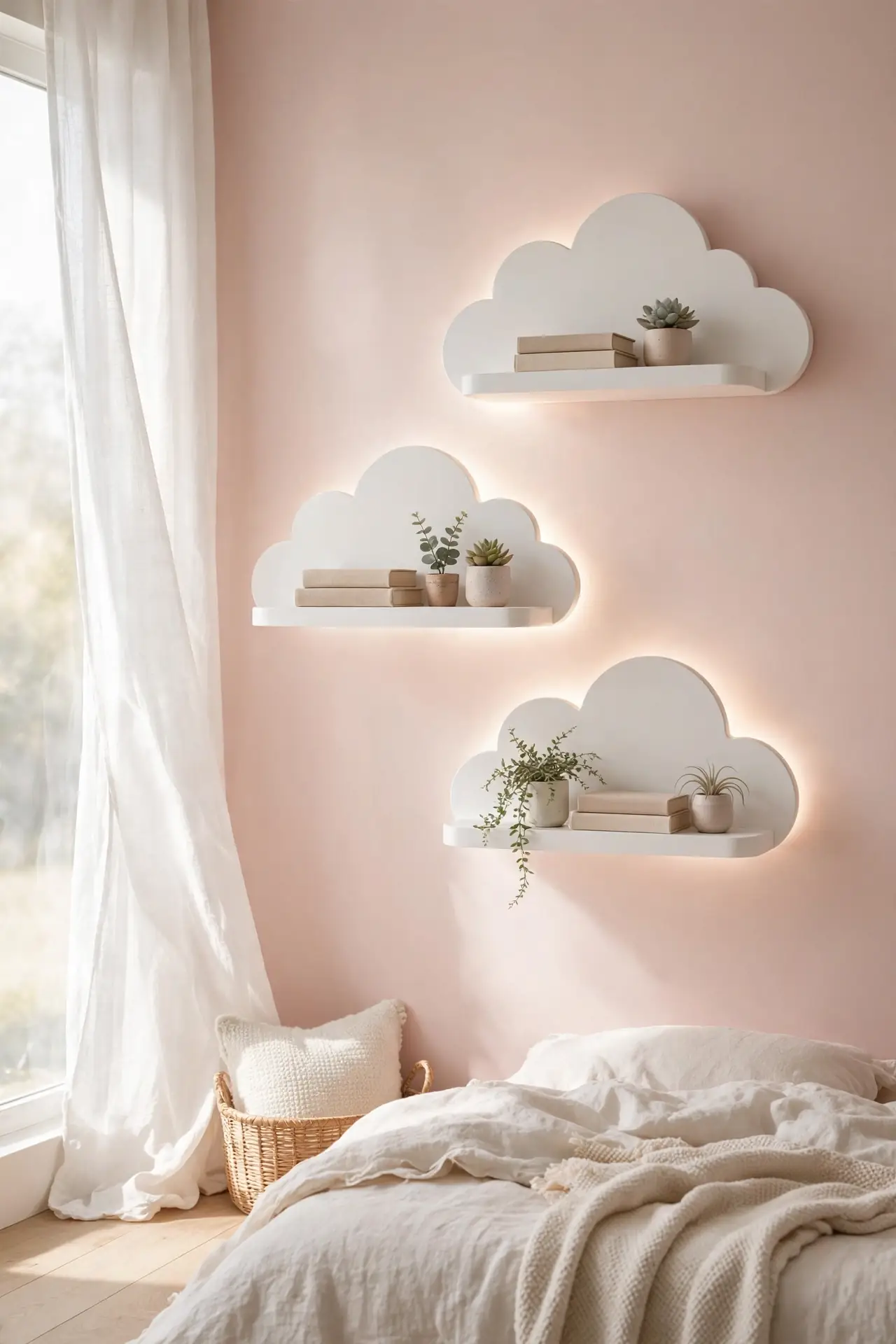 Cloud Shelf Display
