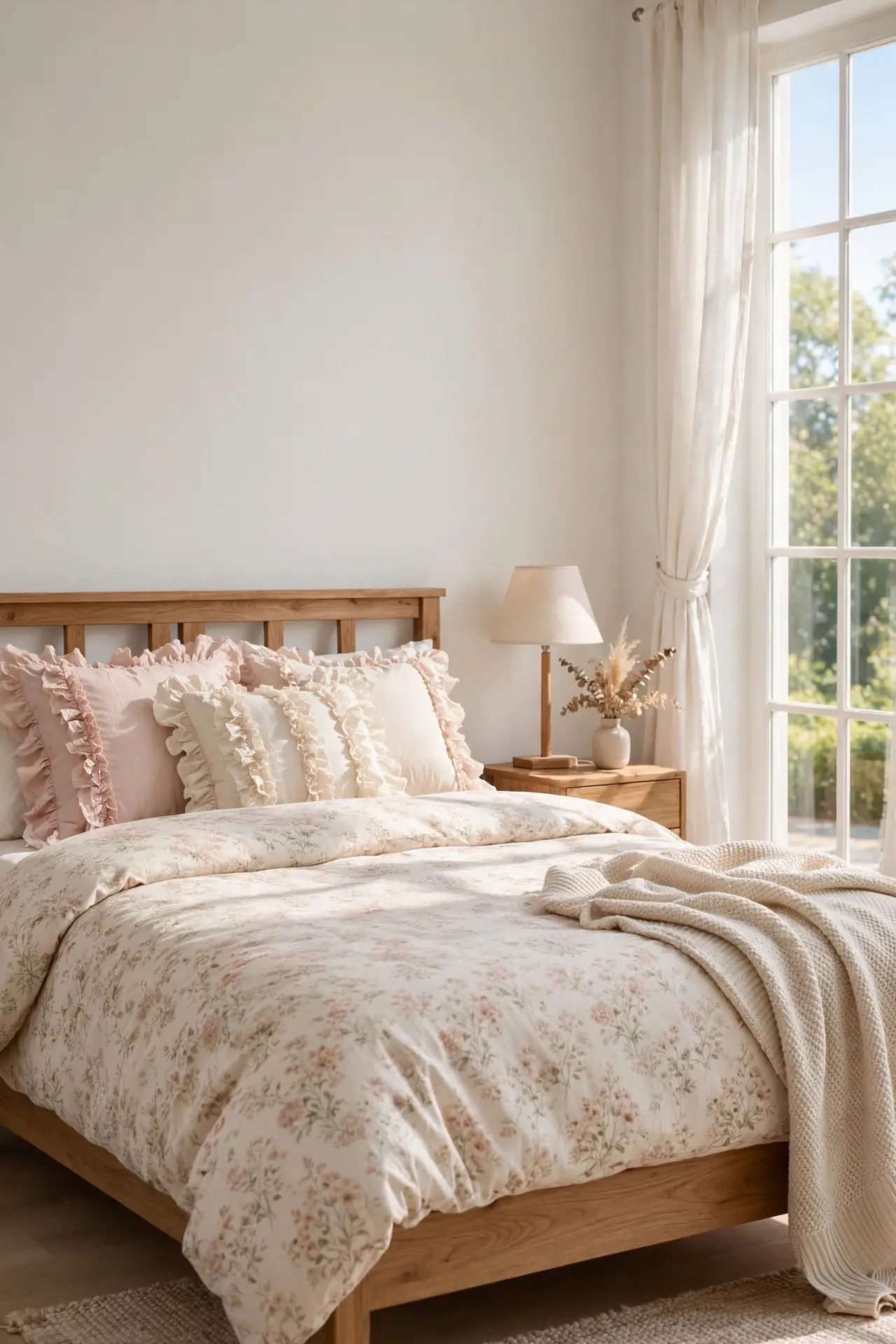 Ruffled Throw Pillows