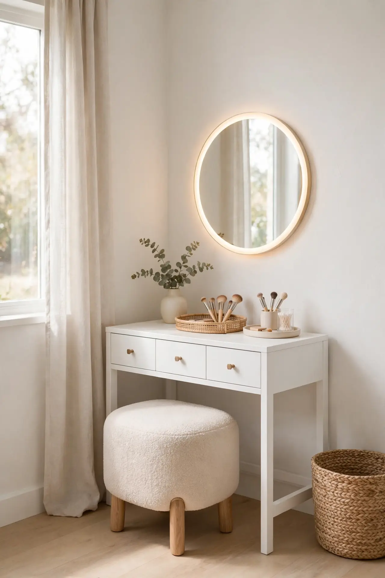 Vanity Corner Setup