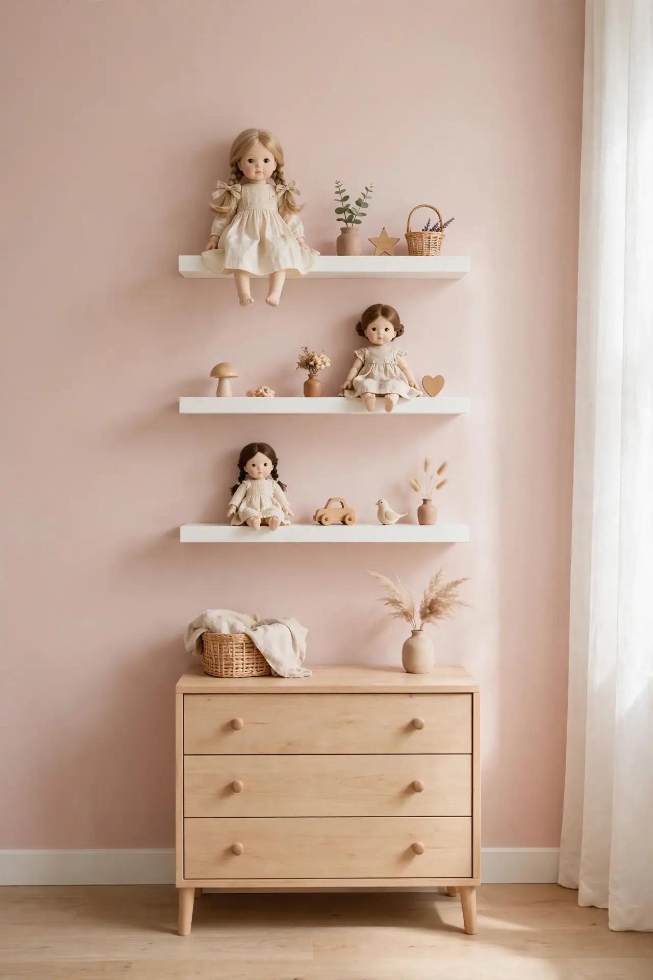 Doll Display Shelves