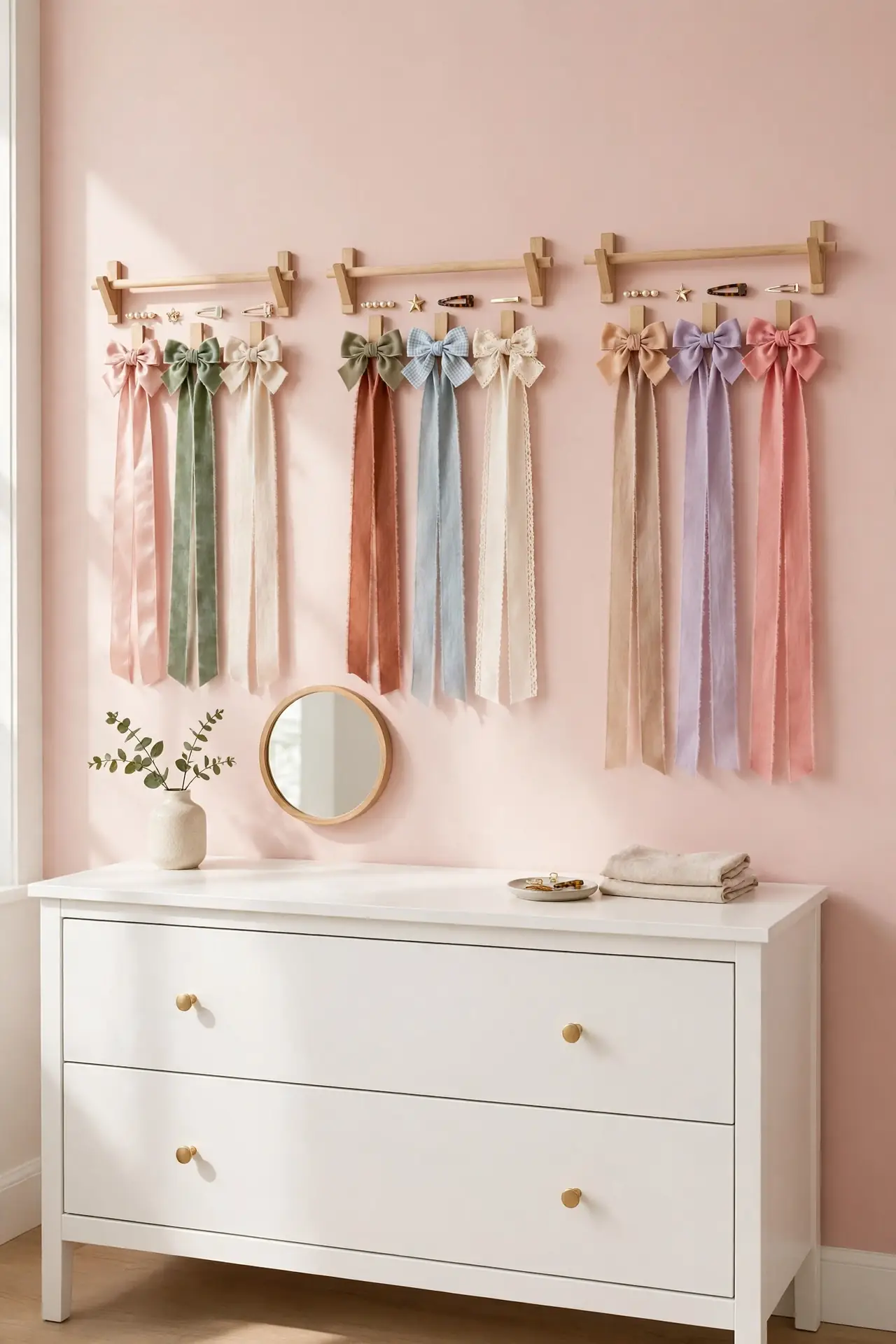 Ribbon Hair Accessory Holder
