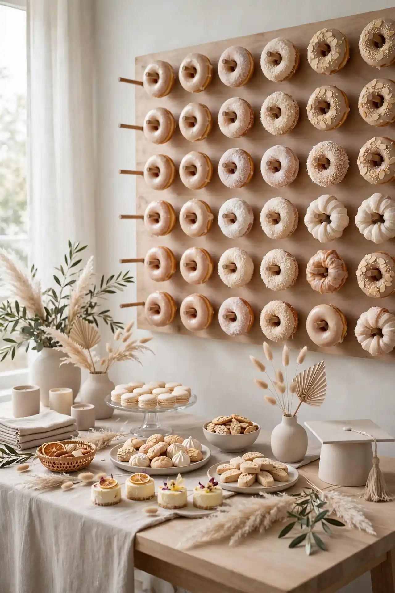 Donut Wall Display