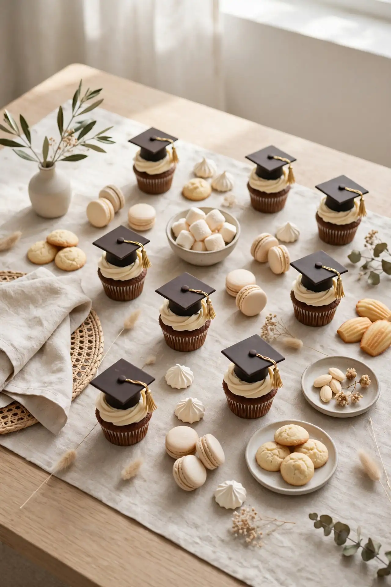 Mini Cap Cupcakes