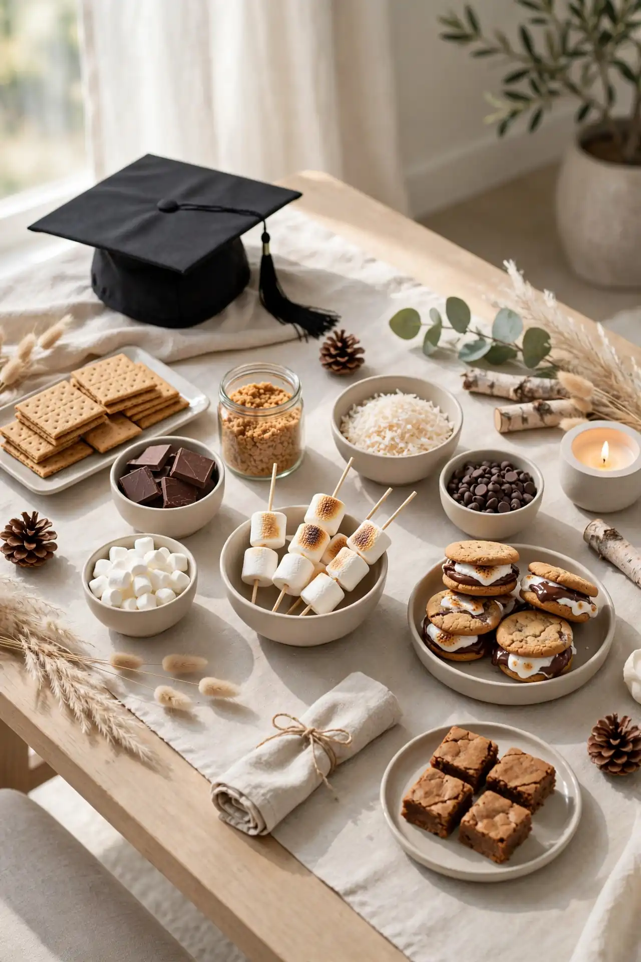 S'mores Bar Setup