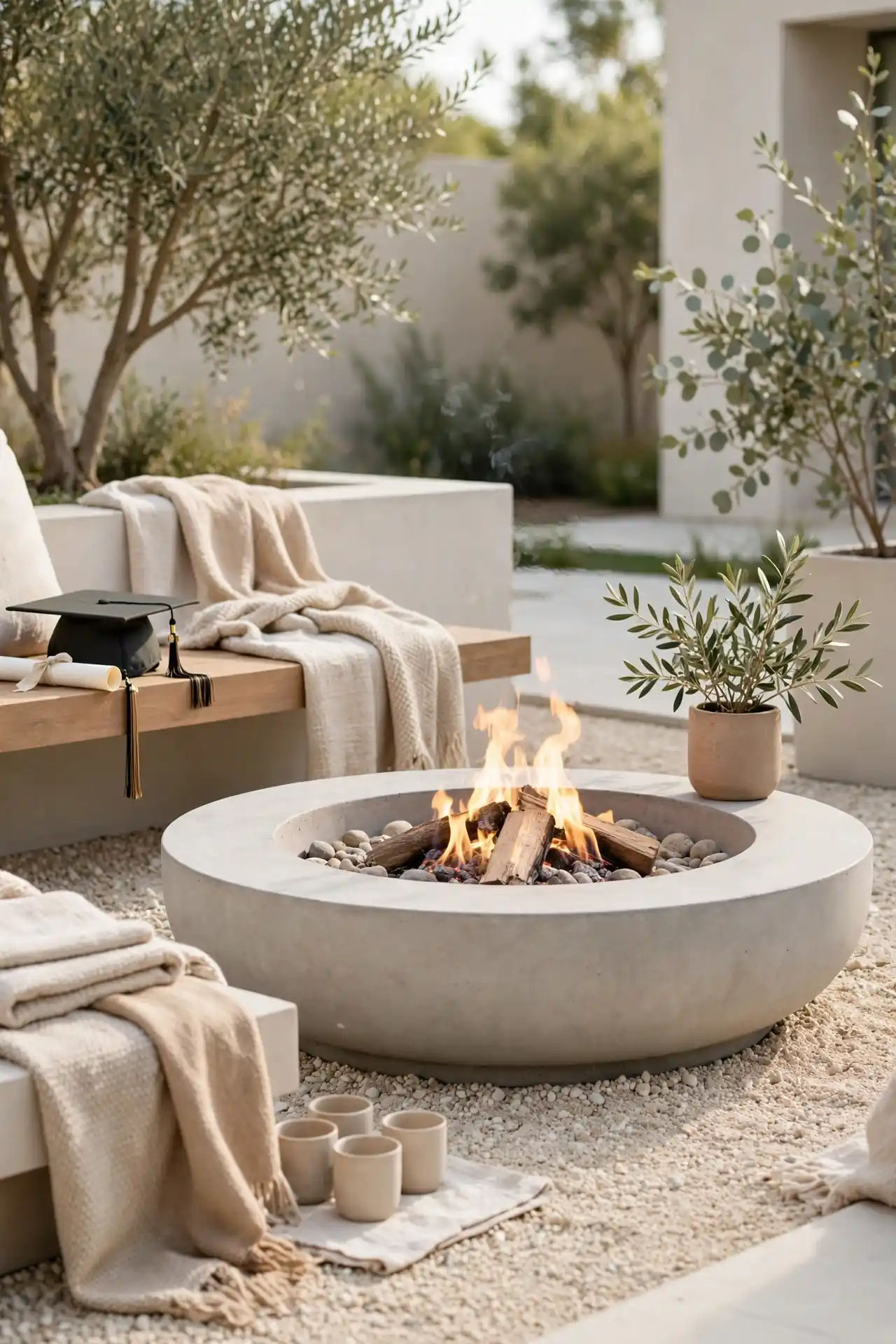Fire Pit Gathering