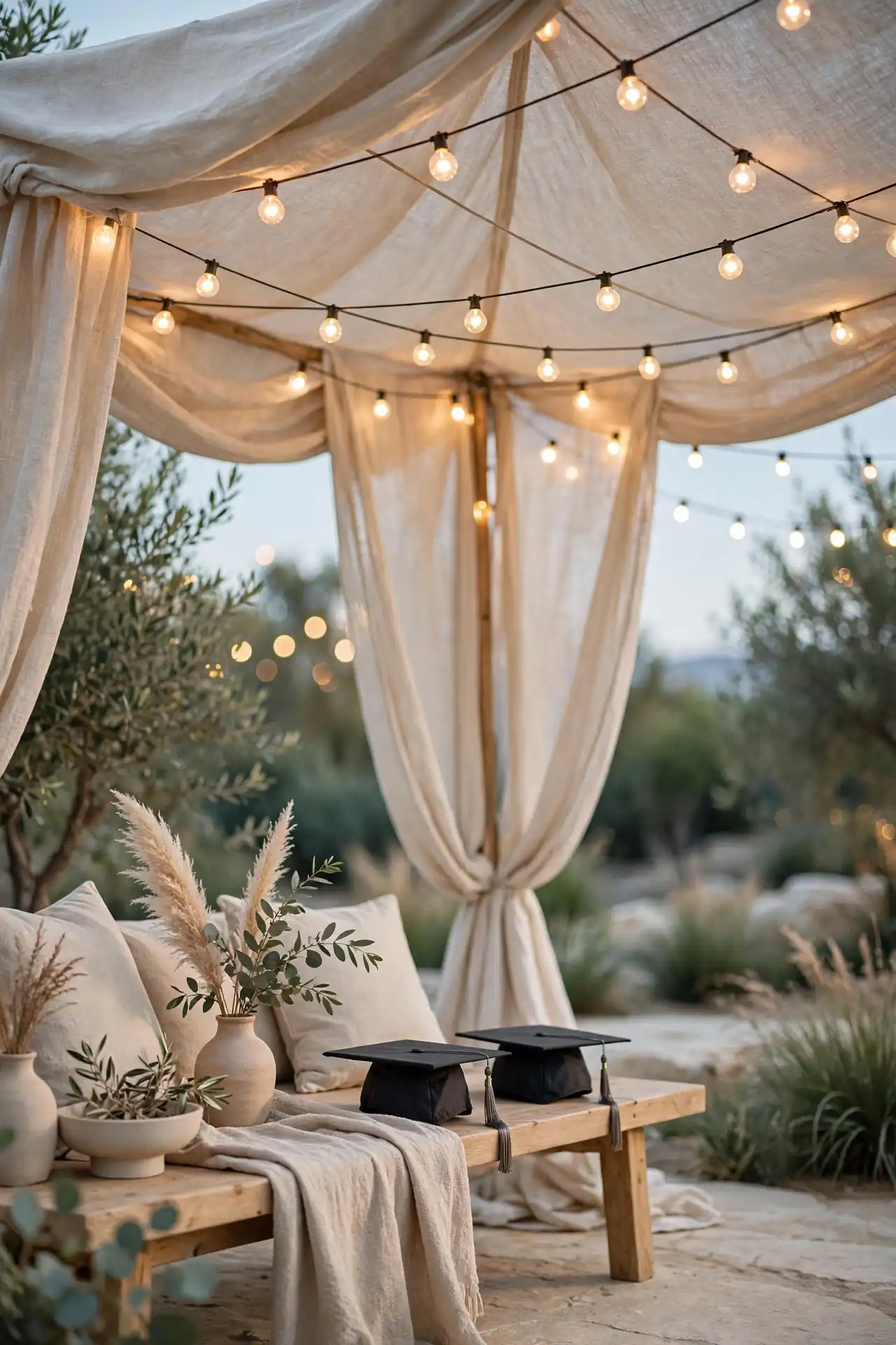 String Light Canopy