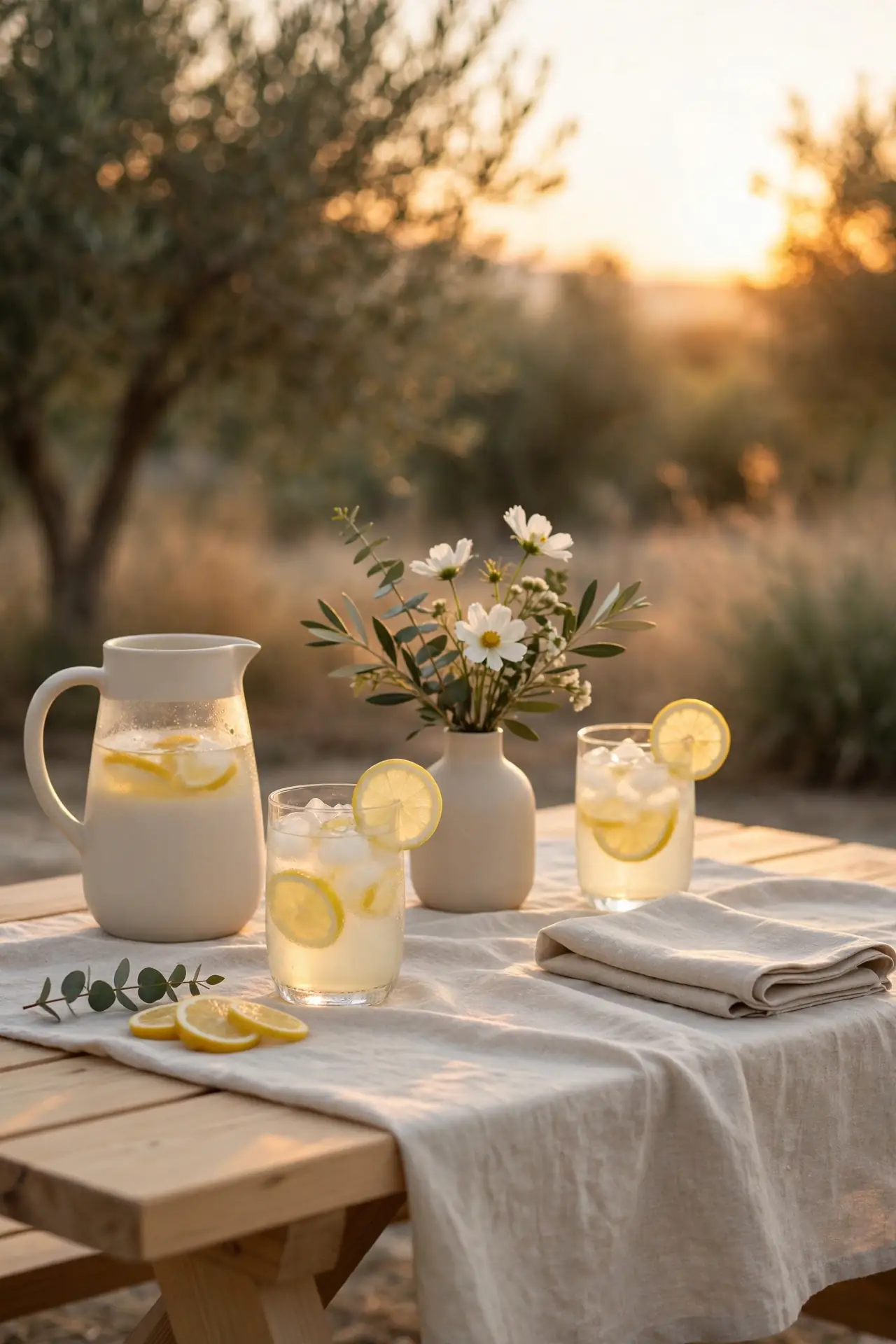 Sunset Toast Moment