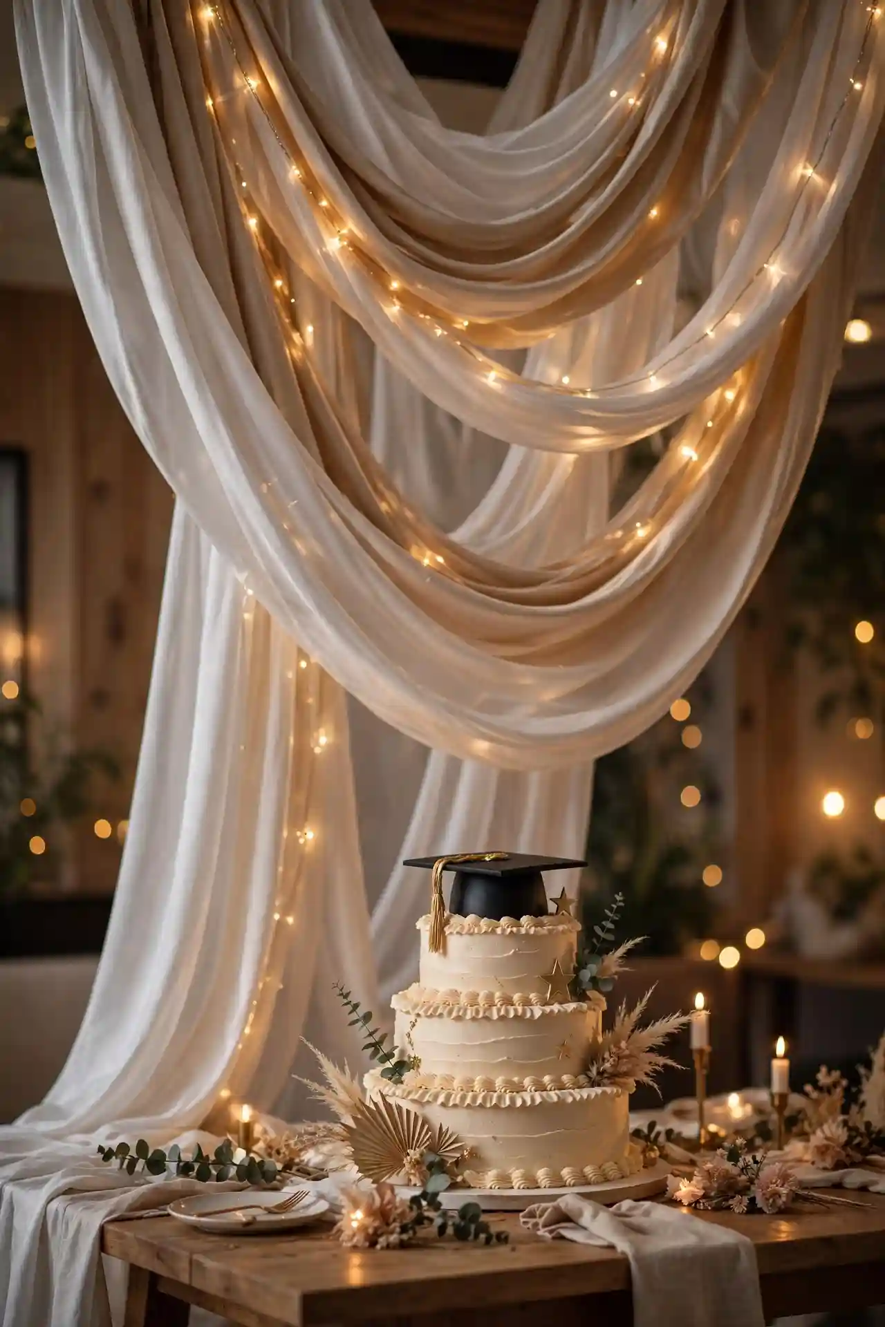 Draped Fabric Elegance