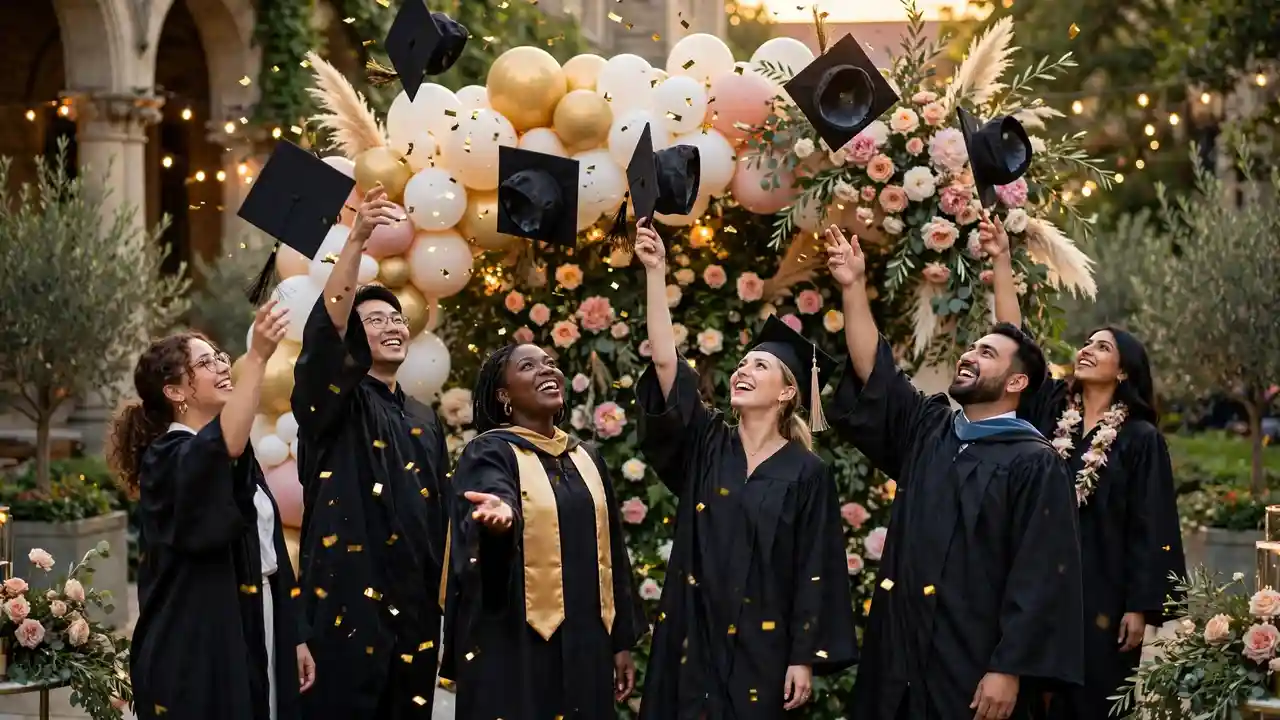 graduation party backdrop ideas