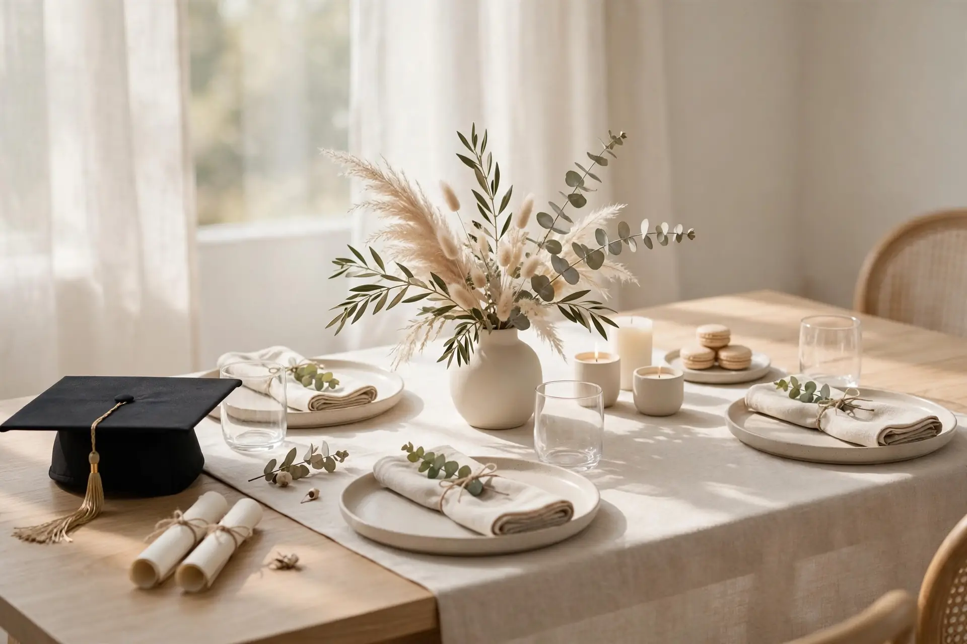 graduation party table decor ideas