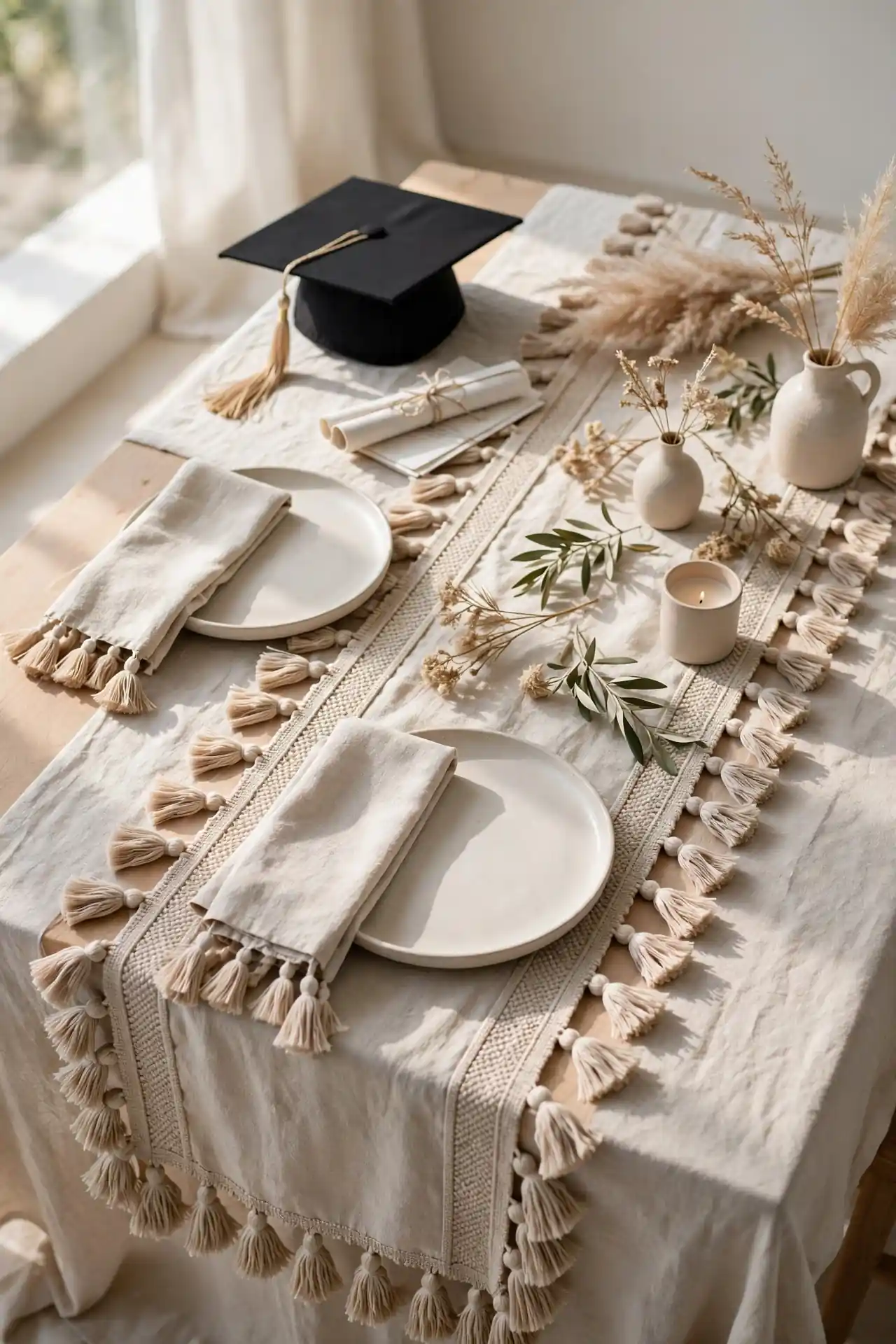 Tassel Table Runner