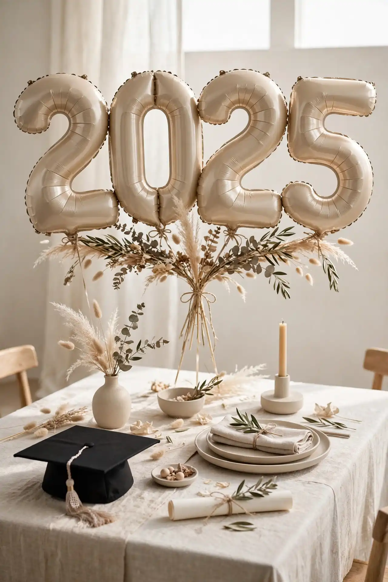 Year Number Balloons