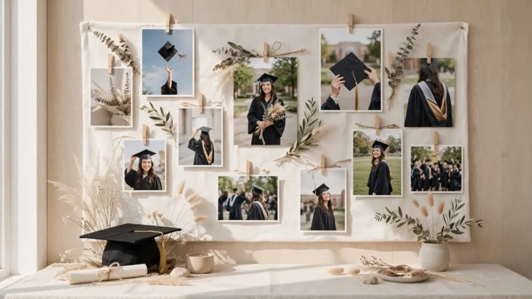 graduation photo display ideas