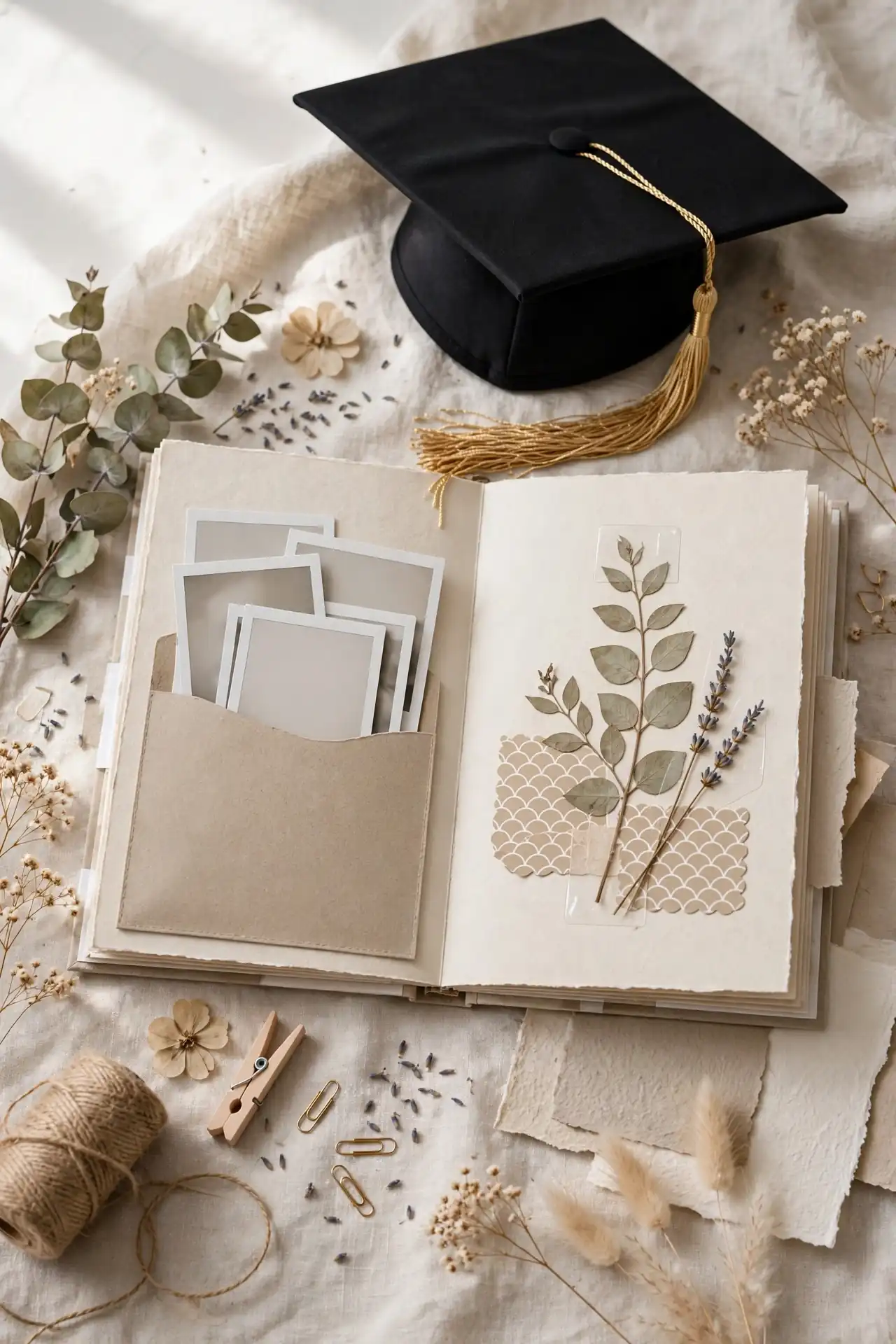 Scrapbook Table Display