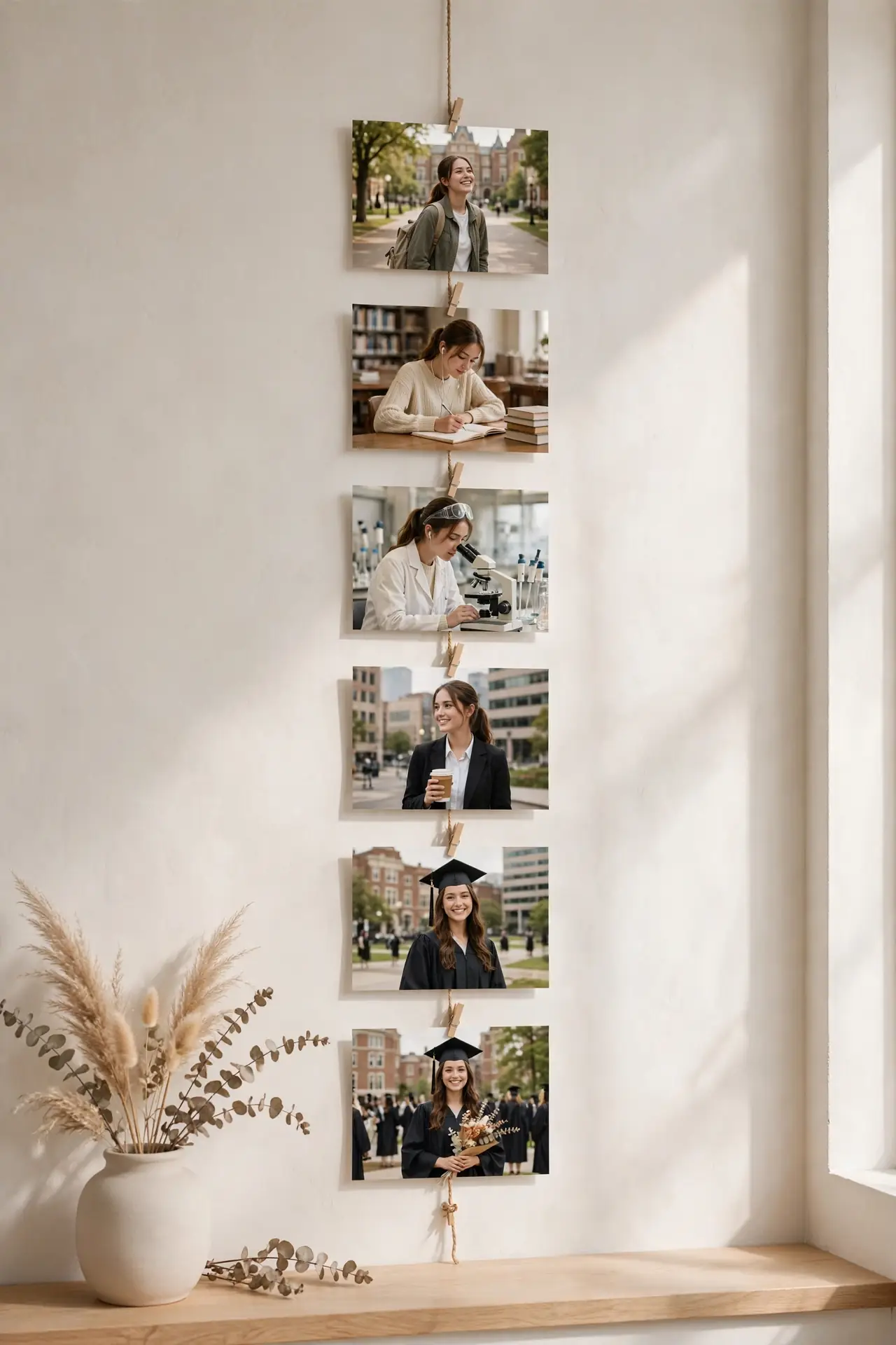 Timeline Photo Wall