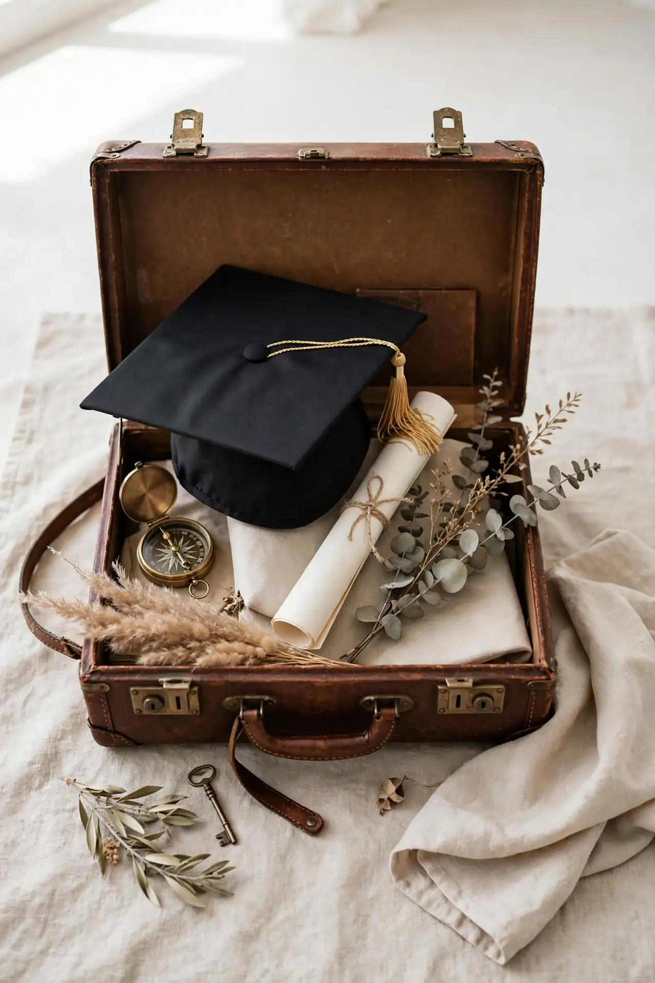 Vintage Suitcase Display
