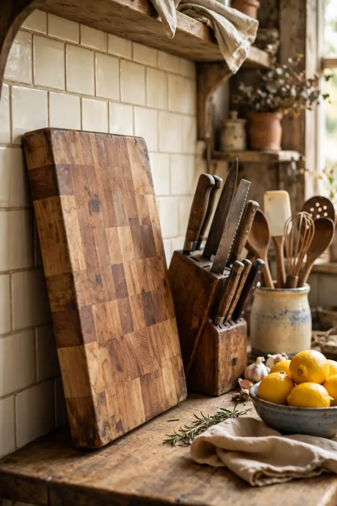 Butcher Block Accents