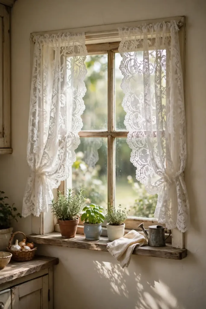 Lace Curtain Panels