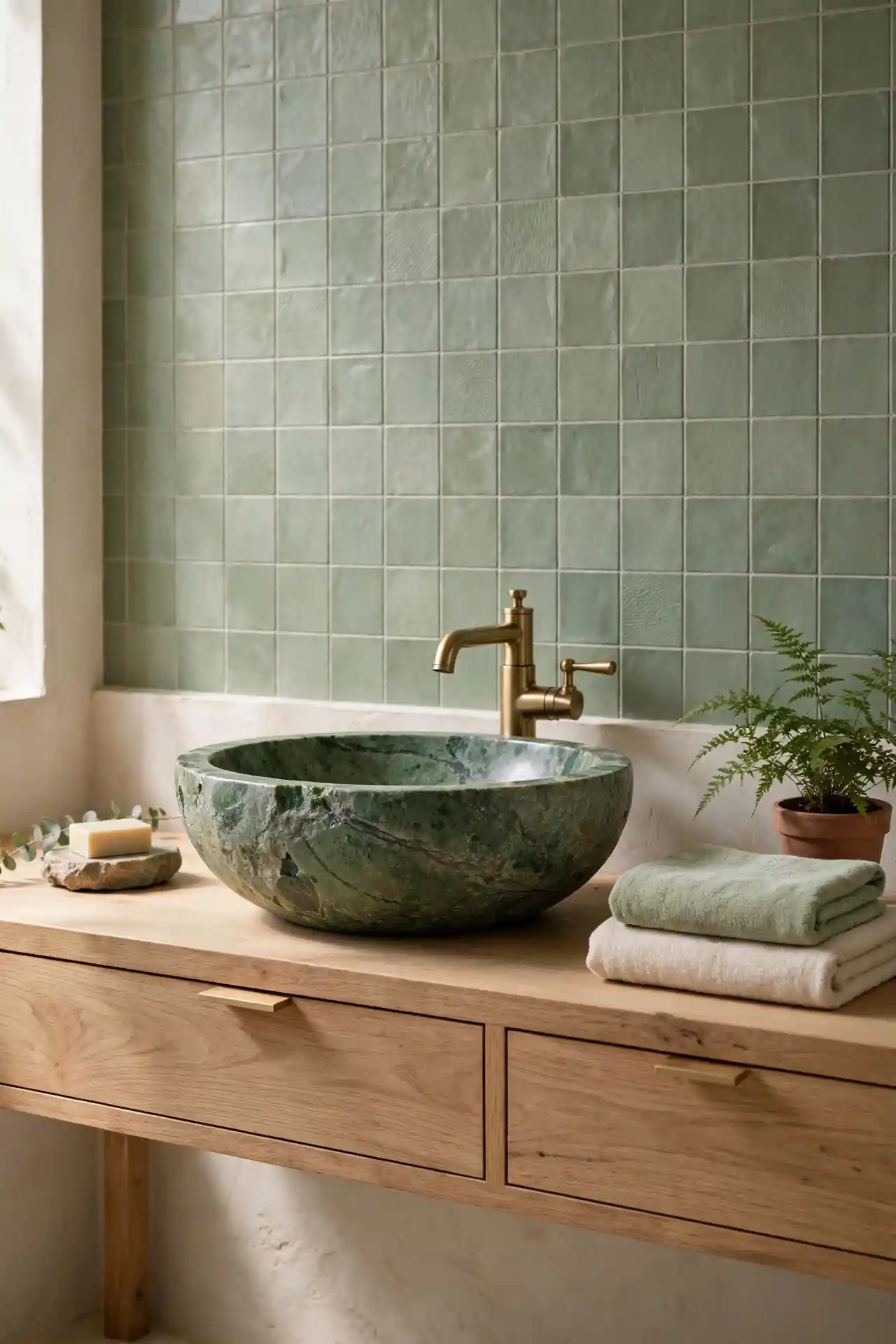 Stone Sink Basin