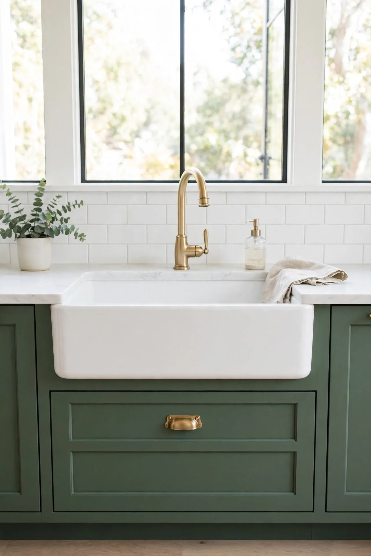 Evergreen Sink Cabinet