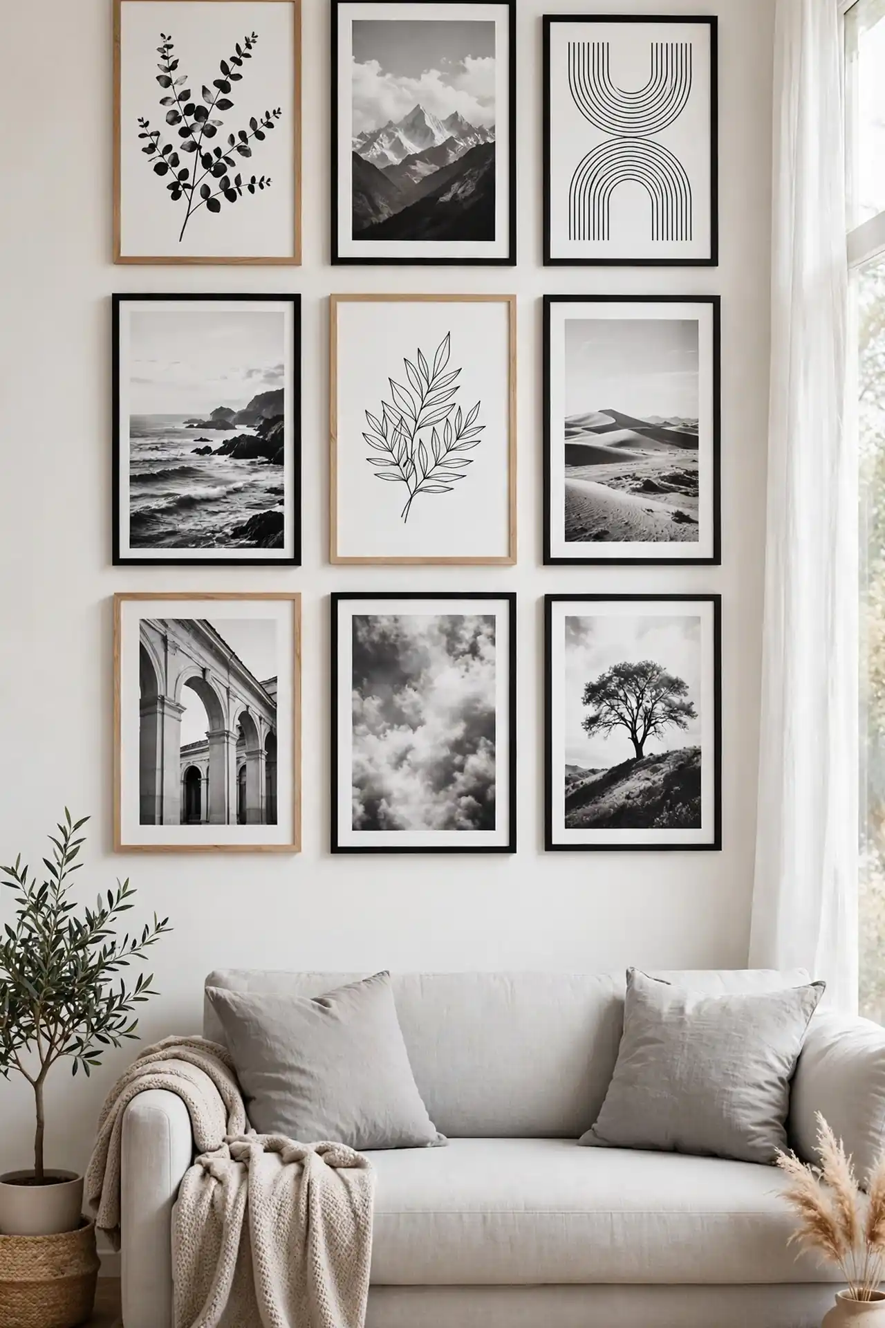 Gallery Wall Above