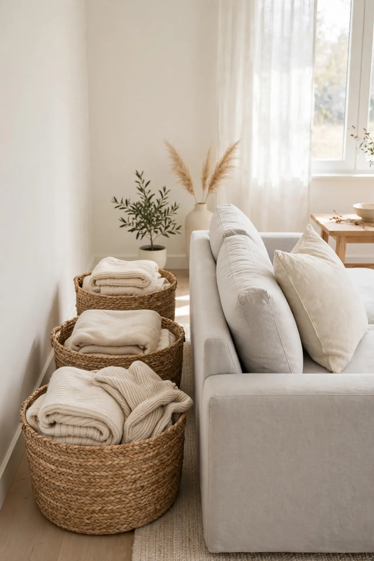 Woven Basket Storage
