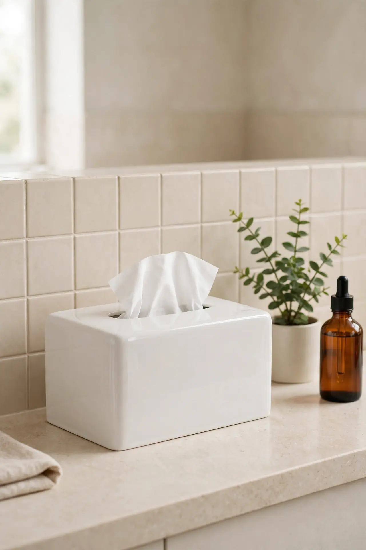 Folded Hand Towels
