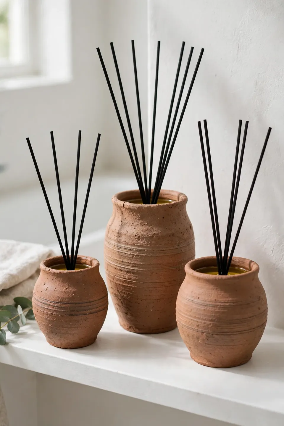 Clay Diffuser Vessels
