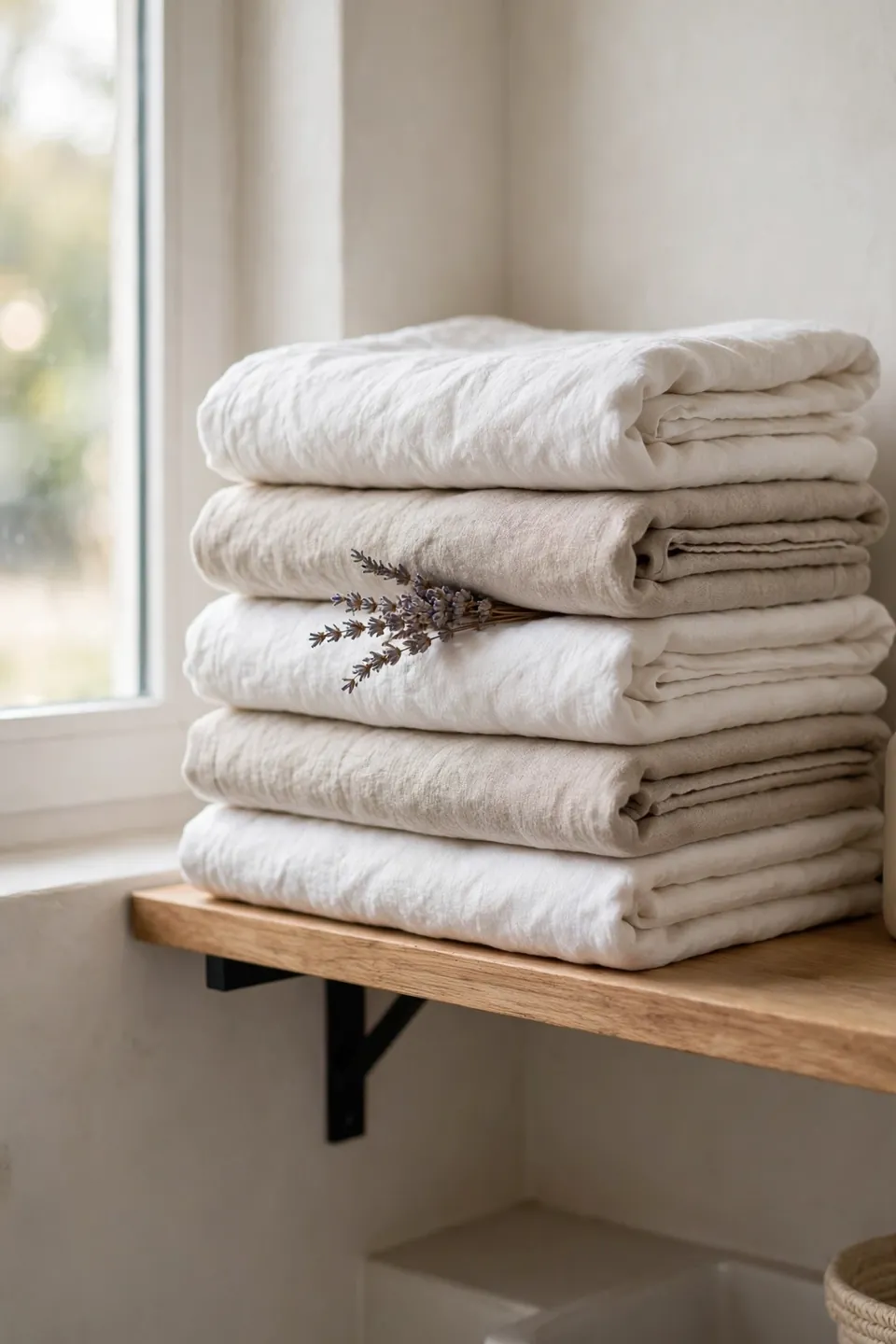 Linen Towel Stacks