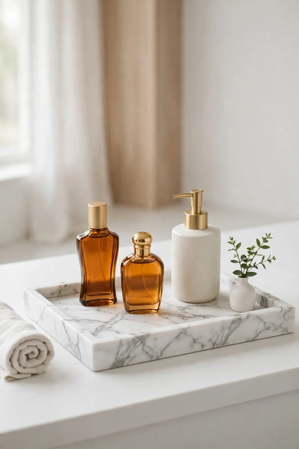 Marble Vanity Tray