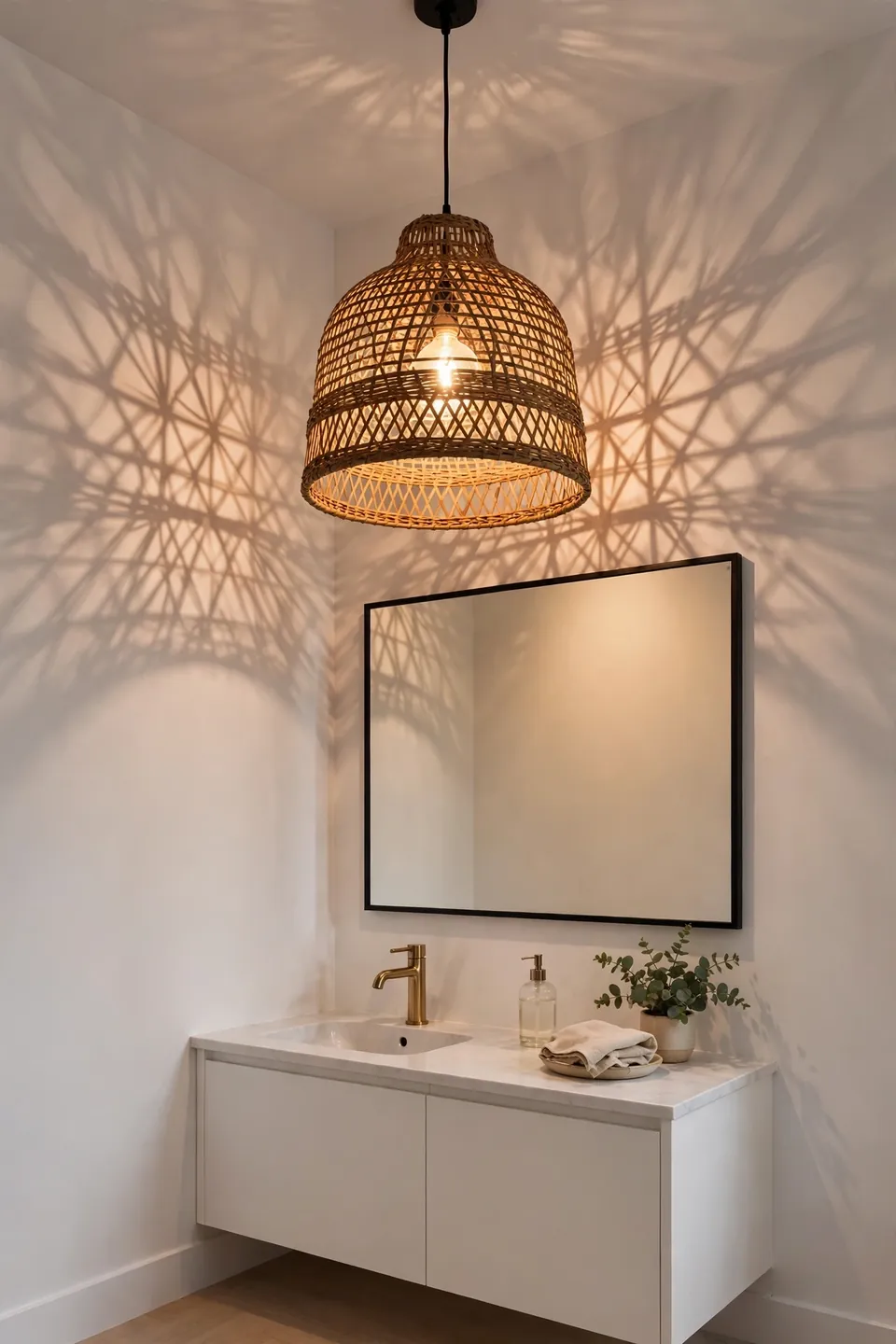Rattan Pendant Light