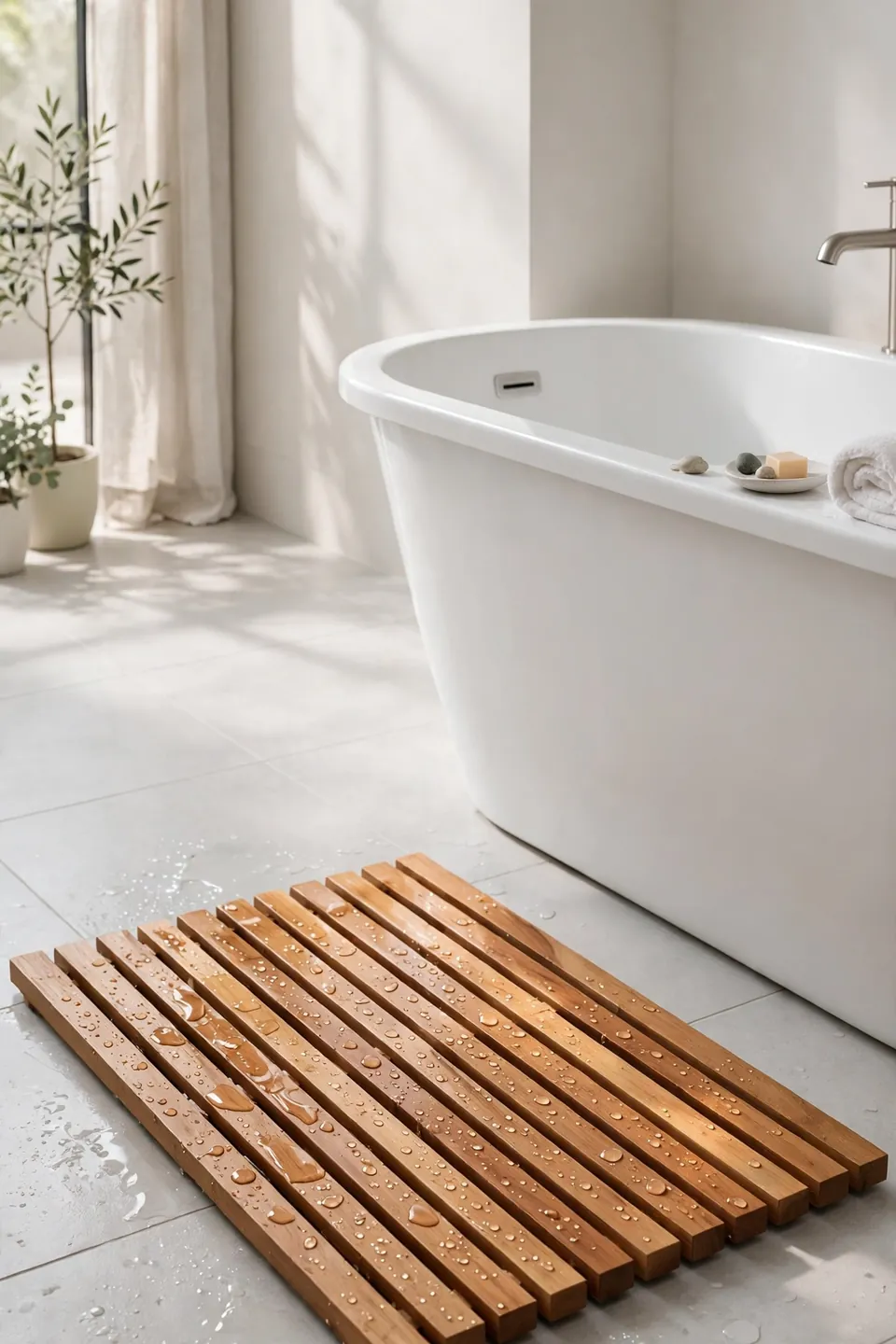 Teak Bath Mat