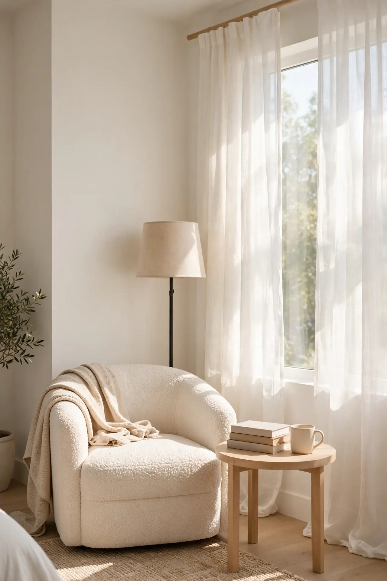 Crisp White Bedding