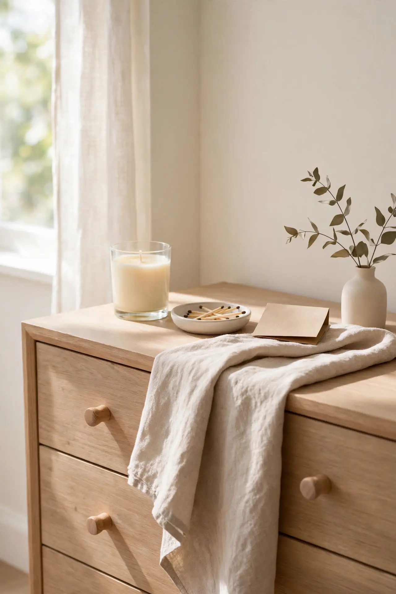 Scented Candle Welcome