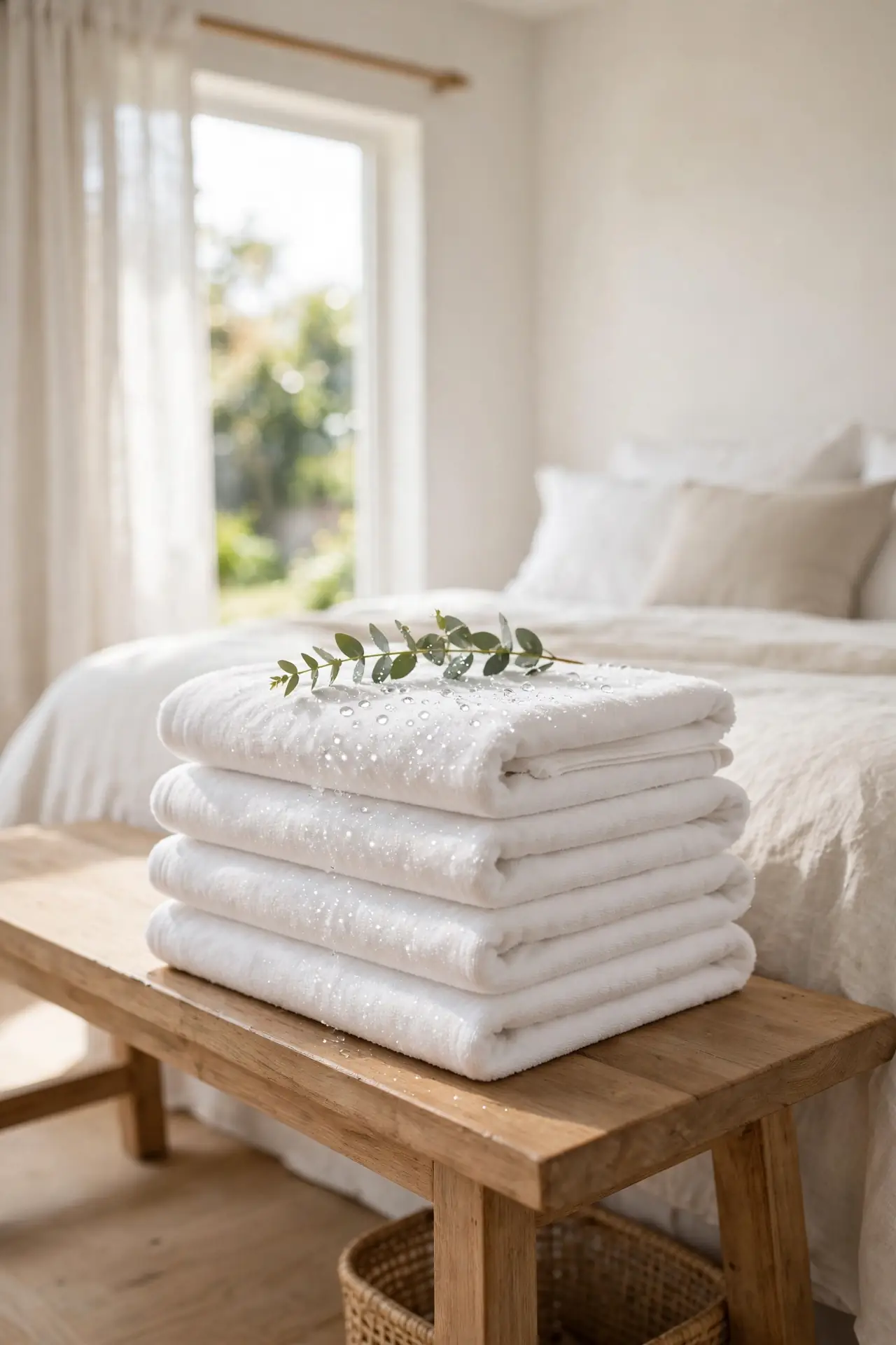 Fresh Towel Stack