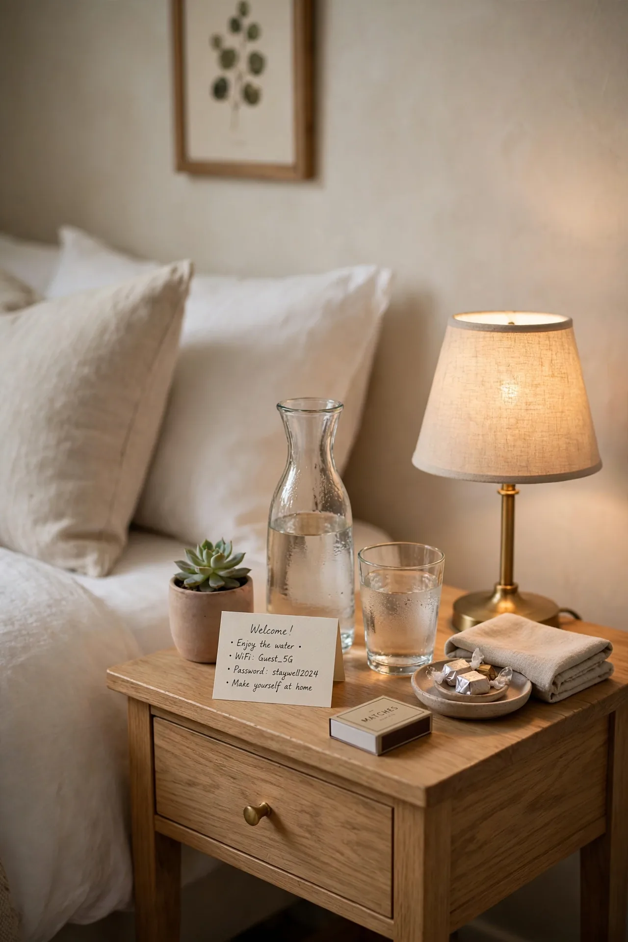 Bedside Water Carafe