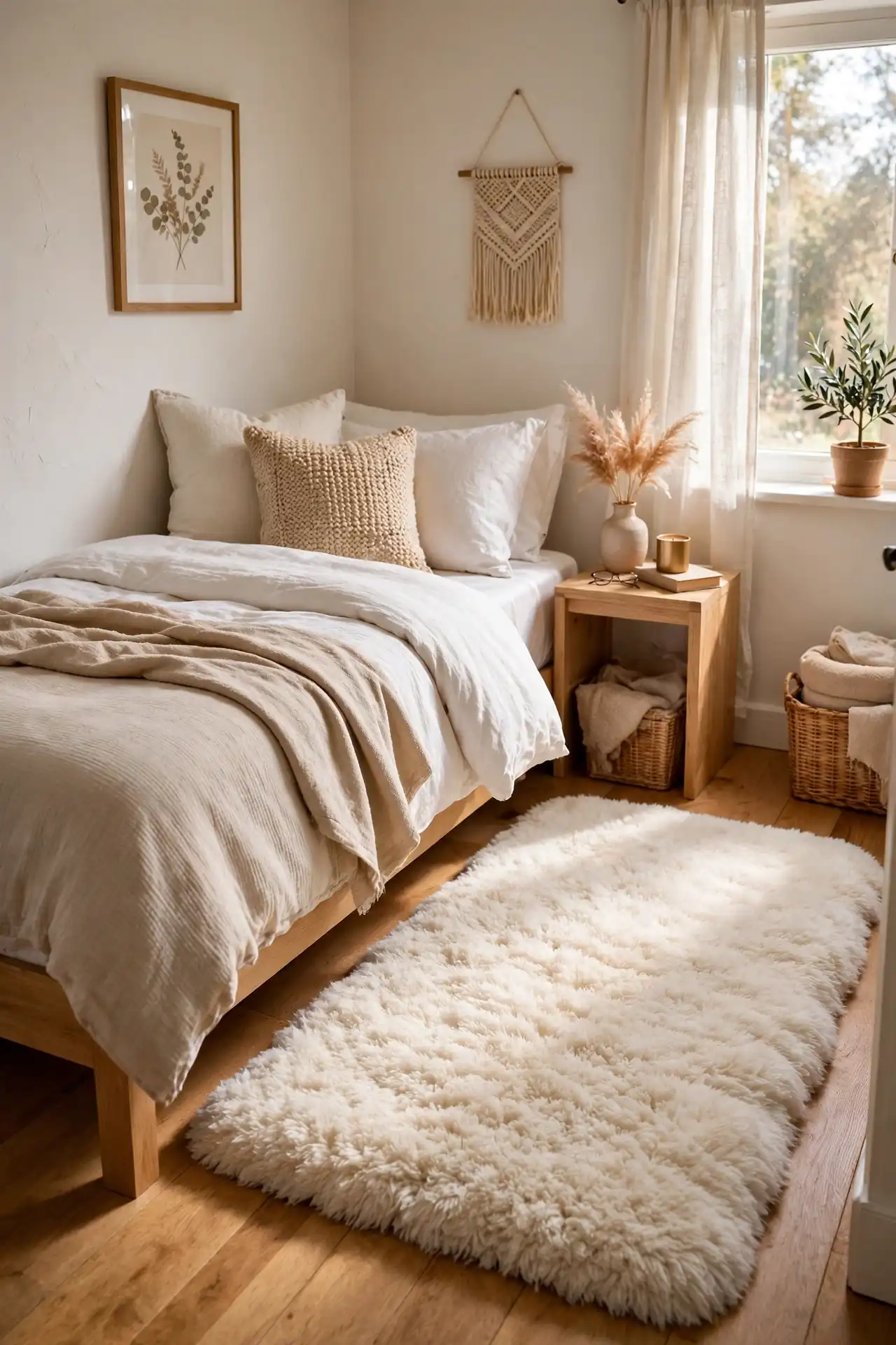 Plush Rug Underfoot