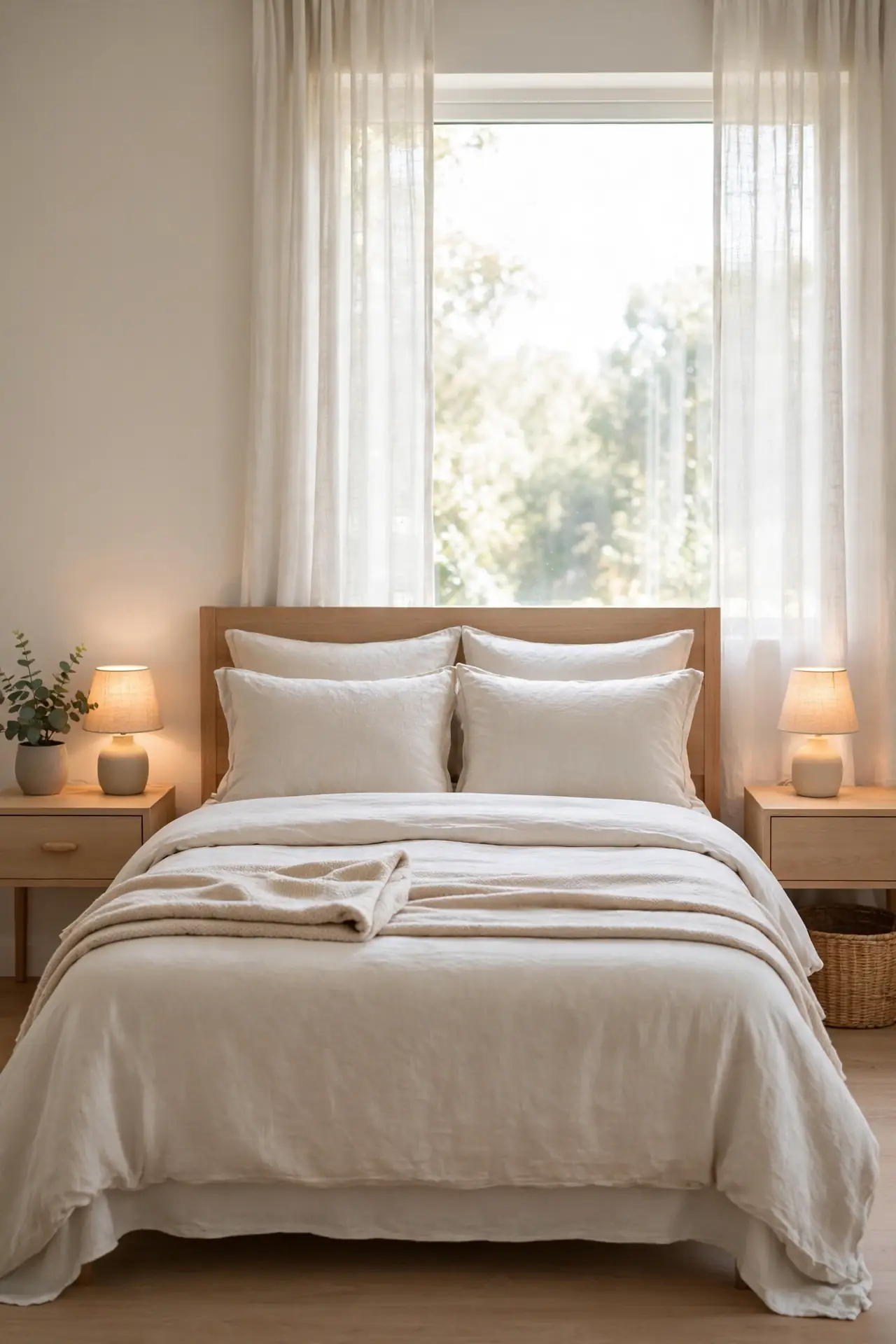 Symmetrical Nightstand Pair