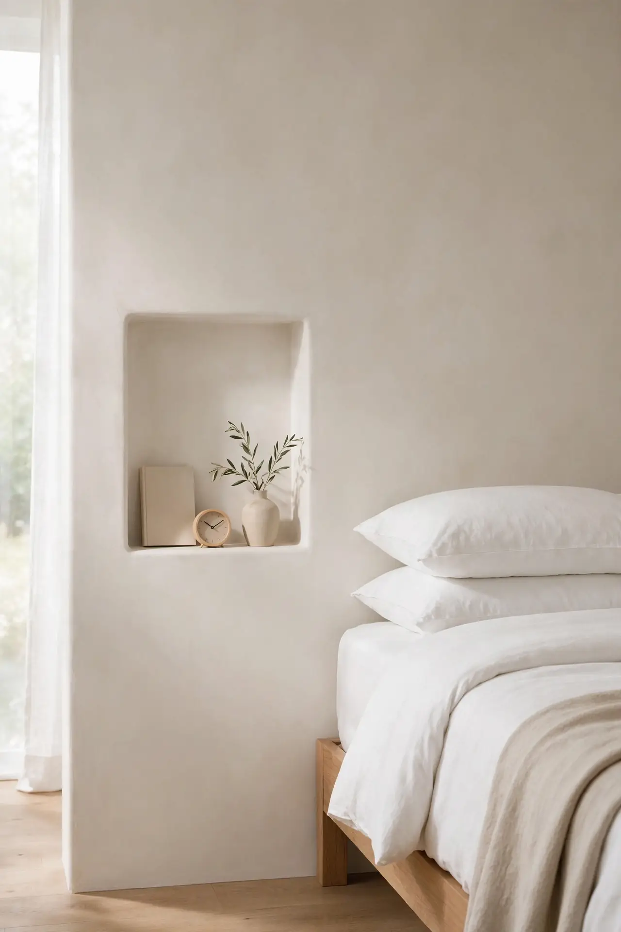 Fold-Down Desk Area