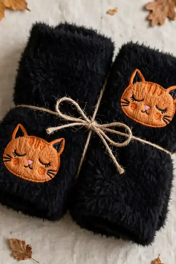 Black Cat Socks