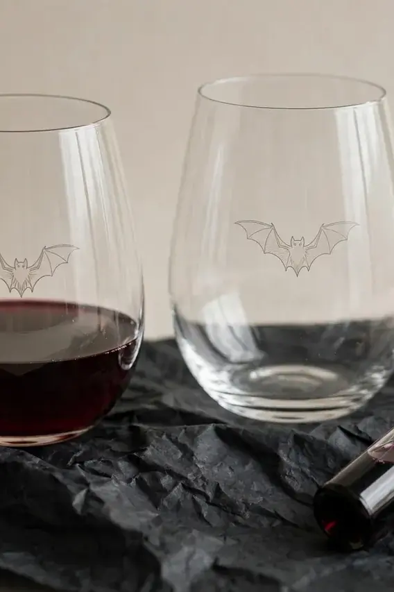 Vampire Wine Glasses