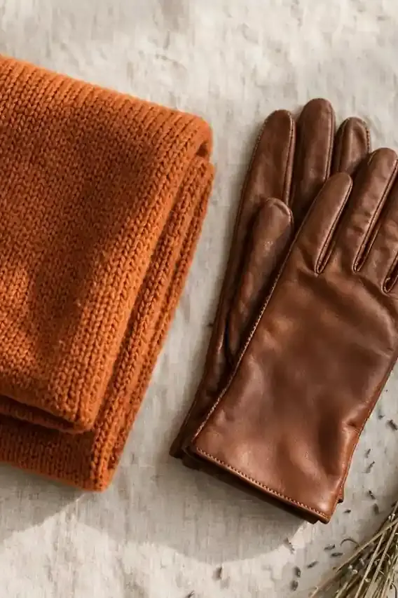 Orange Scarf Wrap