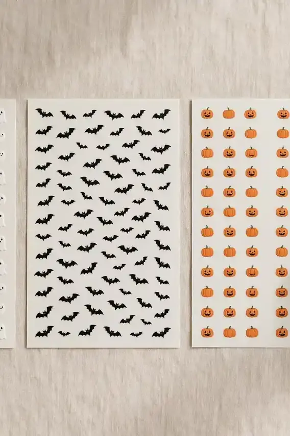 Ghost Nail Stickers