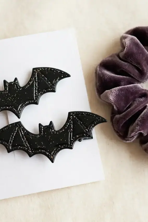 Bat Hair Clips