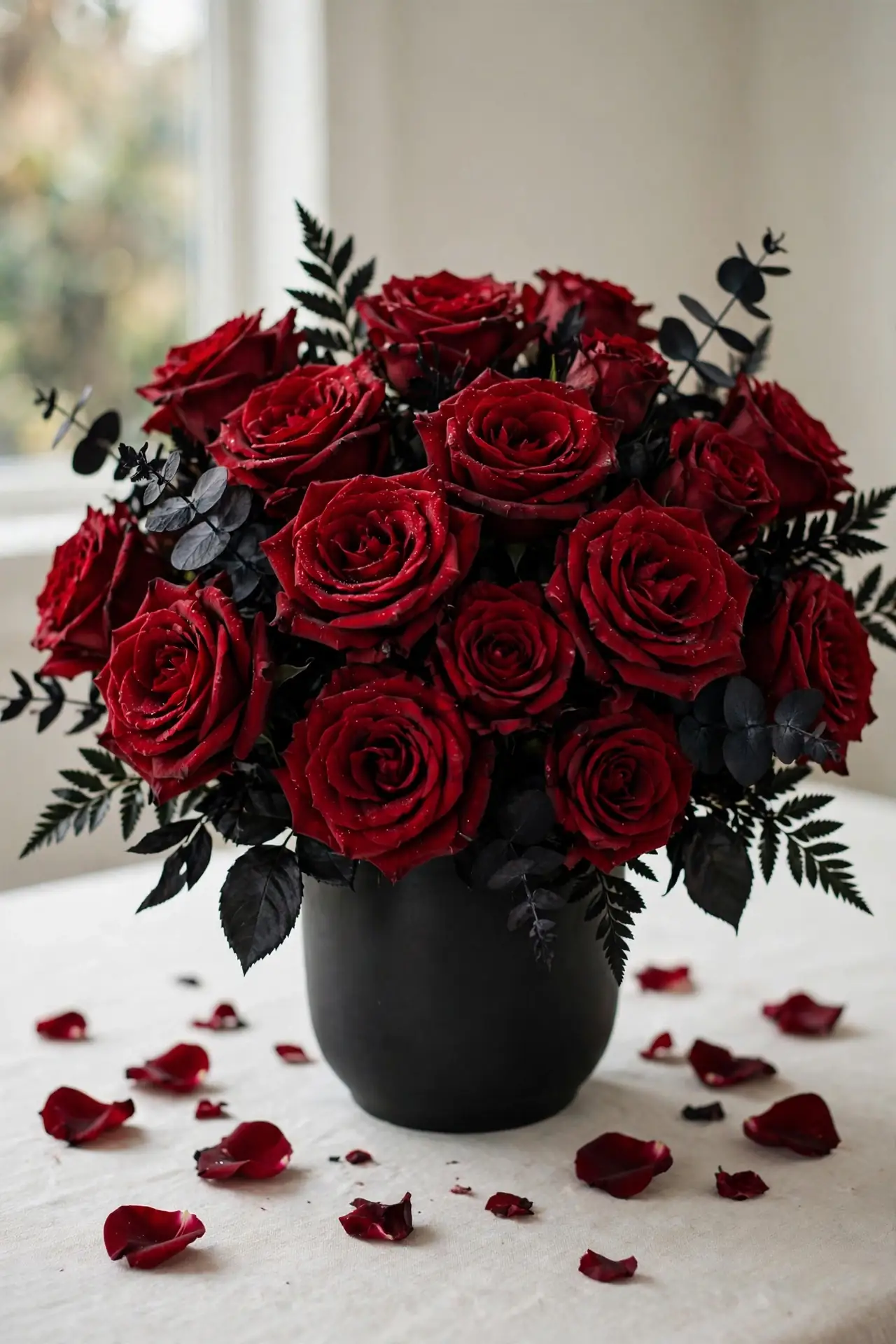 Blood Red Roses