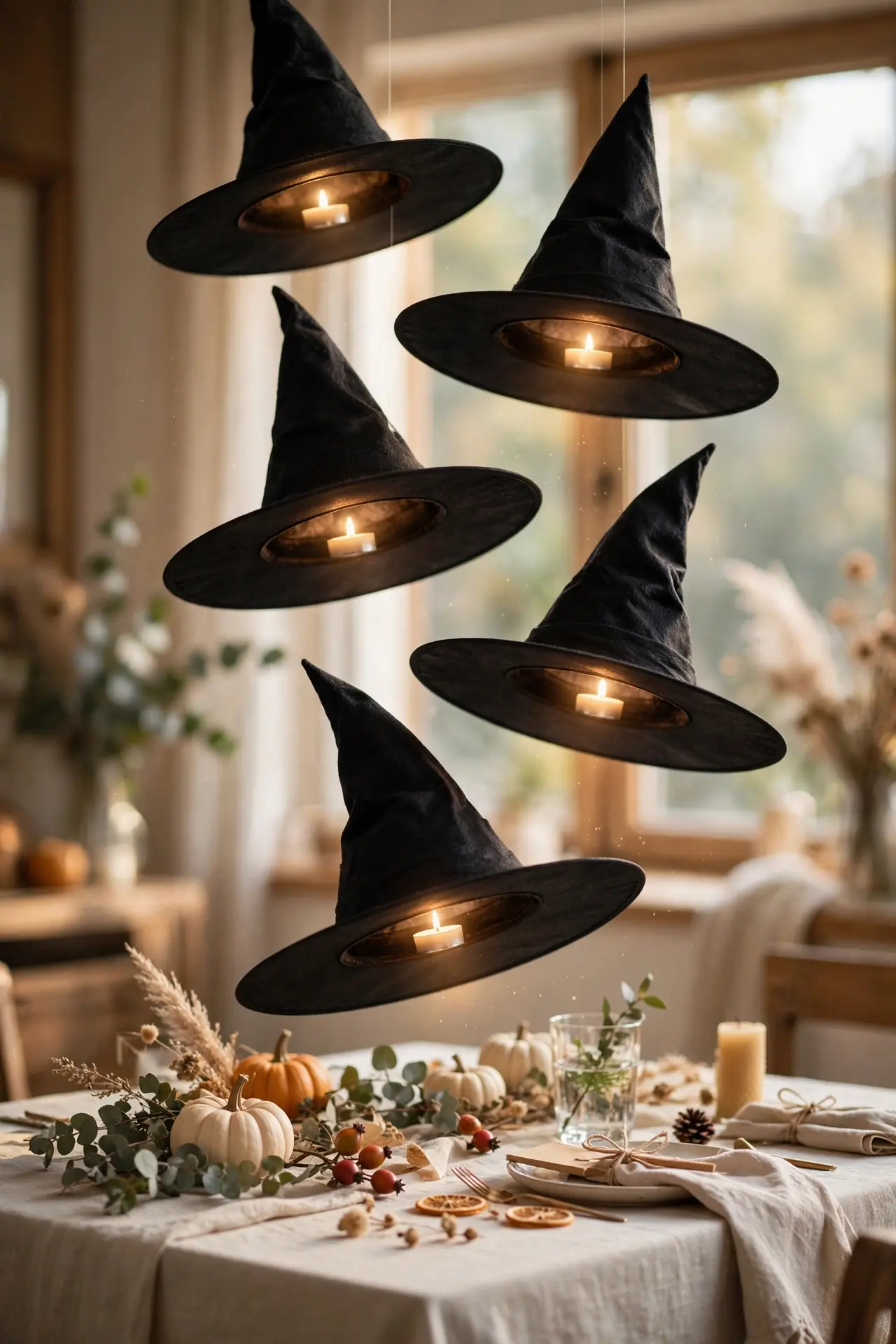 Floating Witch Hats
