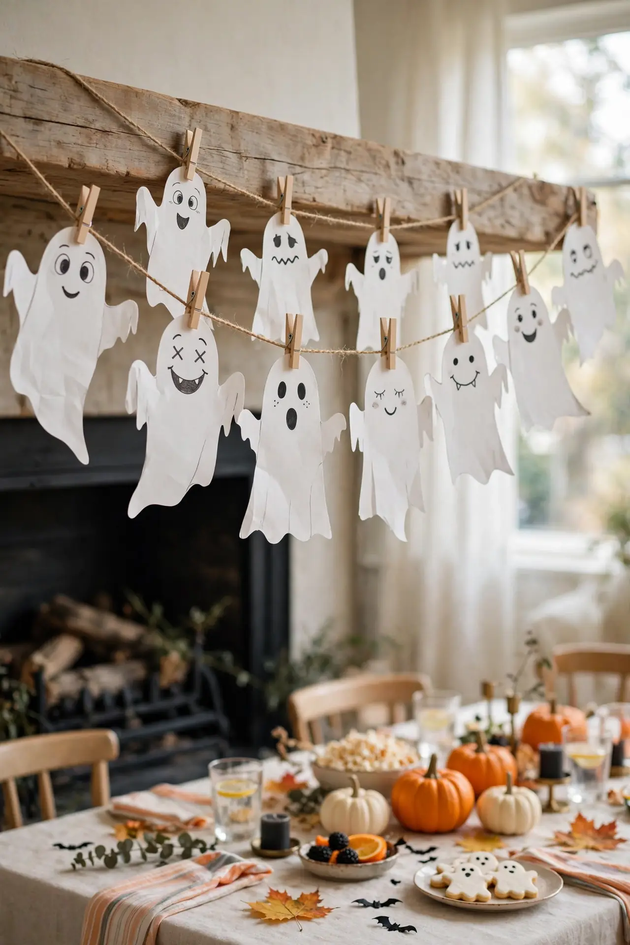 Paper Ghost Garland